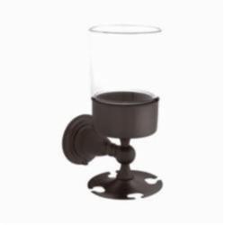DELTA® 75056-RB Victorian® Toothbrush/Tumbler Holder, 6-1/4 in H, Venetian Bronze, Domestic