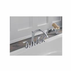 DELTA&reg; T4738-CZ Lahara&reg; Roman Tub Trim, 1.75 gpm, 8 to 16 in Center, Brilliance&reg; Champagne Bronze, 2 Handles, Hand Shower Yes/No: Yes, Domestic, Commercial