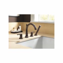 DELTA&reg; T4759-RB Trinsic&reg; Roman Tub Trim, 2 gpm, 8 to 16 in Center, Venetian Bronze, 2 Handles, Hand Shower Yes/No: Yes, Domestic, Residential