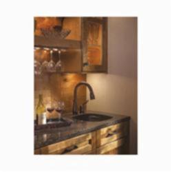 DELTA&reg; 9978-RB-DST Leland&reg; Pull-Down Bar/Prep Faucet, 1.8 gpm, Venetian Bronze, 1 Handles, Domestic
