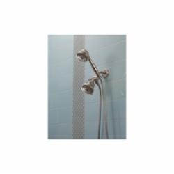 DELTA&reg; U495D-SS60-PK Universal Stretchable Hand Shower Hose, 60 to 82 in L, Stainless Steel, Import