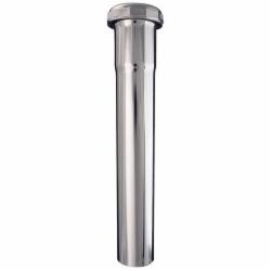 Watts 711 323 Brass Chrome-Plated Slip-Joint Extension Tube, 1-1/4 inch x 8 inch