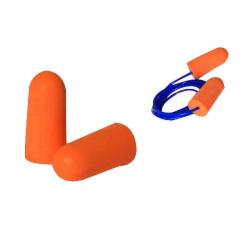 Radians Resistor 32 FP71 Small Foam Corded Disposable Ear Plug, Orange; 100/Box
