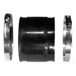 Fernco® Elastomeric PVC Flexible Straight Coupling, 12 inch x 12 inch, CI x CI