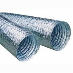 Goodman R6 Insulated 2-Ply Polyester Core Flexible Duct, 7 inch x 25 ft
