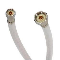 Fluidmaster® Lead-Free Reinforced Vinyl Faucet Supply Connector, 12 inch, 3/8 inch x 1/2 inch, Compression x FIP