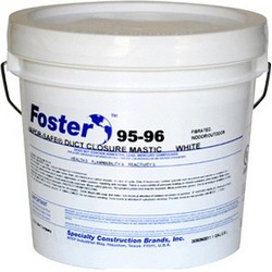 H.B. Fuller Construction 95-96 Foster® Vapor-Safe® Duct Closure Mastic, 2 gal, Bright White