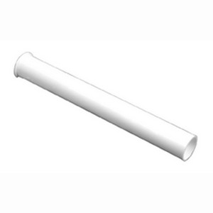 Dearborn® Polypropylene Plastic Flanged Strainer Tailpiece, 1-1/2 inch x 4 inch, White