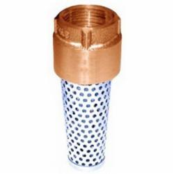Simmons 7405 Bronze Body Stainless Steel Spring Foot Valve, 200 psi, Female Threaded, 1-1/4 inch
