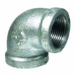 Ward Manufacturing 90 Deg Galvanized Malleable Iron Elbow, 2 inch x 1-1/2 inch, Threaded x Threaded