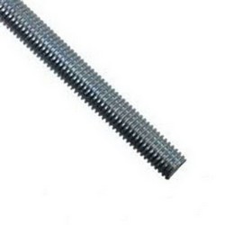 Nibco Galvanized Fully Threaded Rod, 1/2 inch x 10 ft