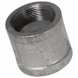 Galvanized Malleable Iron Banded Coupling, 1-1/2 inch x 1-1/2 inch, Threaded x Threaded