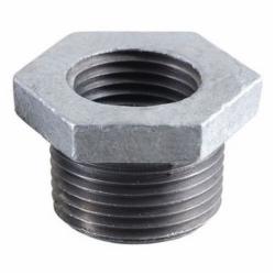 Ward Manufacturing 150# Galvanized Malleable Iron Hex Bushing, 1 inch x 3/4 inch, MNPT x FNPT
