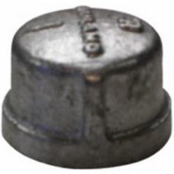 Billco Galvanized Malleable Iron Threaded Cap, 1/2 inch