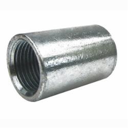 Seminole SCH STD Galvanized Merchant Steel Coupling, 3 inch x 3 inch, Threaded x Threaded