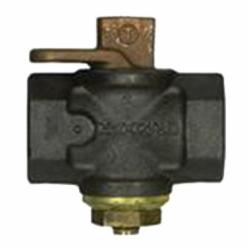 A.Y. McDonald 10687B 3/4 Iron Square Head Gas Plug Valve, 3/4 inch, FNPT x FNPT, 175 psi, 25 Unit/Carton