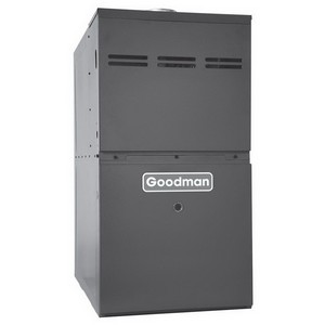 Goodman® GMH8 80% AFUE Upflow/Horizontal Multi-Speed Natural Gas Furnace, 1.5 to 3 Ton, 60000 BTU/h, 14 inch x 33-3/8 inch x 28 inch