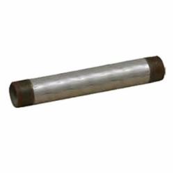 Seminole SCH 40 Galvanized Steel Nipple, 1/8 inch x 2 inch, Threaded x Threaded