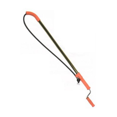 General Wire Spring T6FL Teletube Flexicore Closet Auger with Regular Head, 6 ft