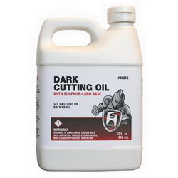 Hercules Thread Cutting Oil, 1 qt, Dark Brown