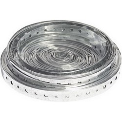 Light Duty Perforated Hanger Iron Strap, 3/4 inch x 100 ft x 28 ga.