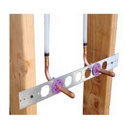 Holdrite® Steel Bracket with 1/2 inch Tube Clamp For 1/2 inch CTS Pipe, 26 inch, Galvanized