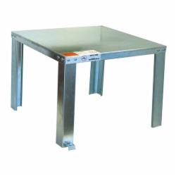 Holdrite 40-S-24-U Square Water Heater Stand, Upto 100 gal, Galvanized Steel, 1/Box