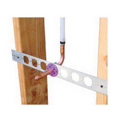 Holdrite® LOCK-n-LOAD™ Stub-Out Tube Clamp For 1/2 inch Pipe, 2 inch x 1-3/4 inch; 50/Box