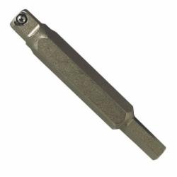 Malco® RRW316 1/4 inch Square Hexagonal Key Wrench Insert, 3/16 inch x 1-5/8 inch; 10/Pack