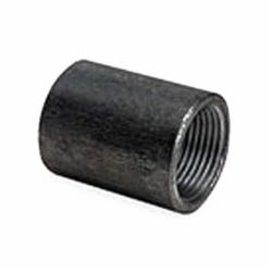Black Steel Imported Coupling, 3 inch x 3 inch
