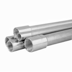 Sunbelt SCH STD ASTM A53 CW Imported Black Carbon Steel Pipe, 2-1/2 inch, Threaded x Coupled