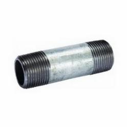 Imported Galvanized Steel Nipple, 1-1/2 inch x 6 inch, Threaded x Threaded