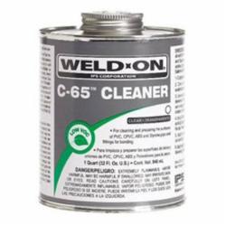 IPS 10202 Cleaner, 1 pt Can With Applicator Cap, Clear