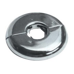 Heavy Gauge Steel Floor and Ceiling Plate, 3 inch IPS, Chrome Plated