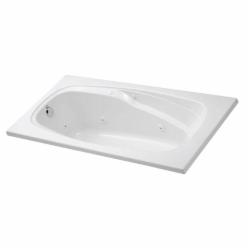 Jason International B3672AWH Integrity® 42 Jet AirMasseur® Hydrotherapy Rectangular Air Bath Tub, 72 inch x 36 inch x 20-1/2 inch, White