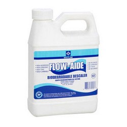 Whitlam® Flow Aide™ System Biodegradable Descaler, 1 qt, Dark Amber