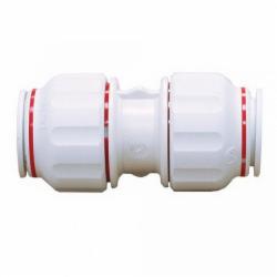 Jones Stephens C76829 PlumBest™ LTConnections™ Plastic Twist To Lock Union Connector, 3/4 inch, 7/8 inch O.D. CTS x 7/ inch O.D. CTS; 3/Carton