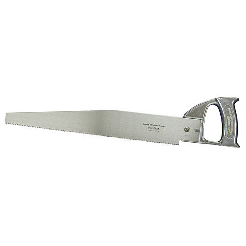 PlumBest Flame Hardened Blade Plumbers Saw with Aluminum Handle, 18 - 10 TPI