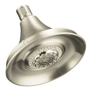Kohler K-10284-BN FortΘ® 3-Spray Settings Multifunction Shower Head, 2.5 gpm, Vibrant Brushed Nickel