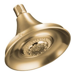 Kohler K-10284-BV FortΘ® 3-Spray Settings Multifunction Shower Head, 2.5 gpm, Vibrant Brushed Bronze