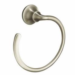 Kohler® Forte® 1137 Sculpted Metal Towel Ring, 7-3/4 inch x 2-3/4 inch x 8-1/16 inch, Vibrant Brushed Nickel