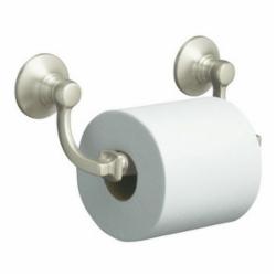 Kohler® Bancroft™ 11415 Brass Toilet Tissue Holder, 8-1/2 inch x 3-9/16 inch x 3-3/4 inch, Vibrant Brushed Nickel