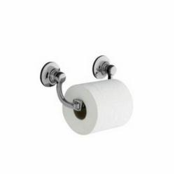 Kohler® Bancroft™ 11415 Brass Toilet Tissue Holder, 8-1/2 inch x 3-9/16 inch x 3-3/4 inch, Polished Chrome