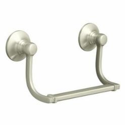Kohler® Bancroft™ 11416 Brass Hand Towel Holder, 9-1/2 inch, Vibrant Brushed Nickel