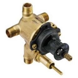 Kohler® Rite-Temp® K-11748-KS-NA Brass Pressure-Balancing Valve With Push-Button Diverter, 1/2 inch
