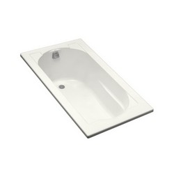 Kohler K-1184 Devonshire® Acrylic Soaking Tub, 60 inch x 32 inch x 20 inch, White