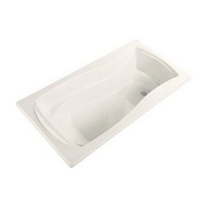 Kohler K-1242 Mariposa® Acrylic Soaking Tub, 60 inch x 36 inch x 20 inch, White