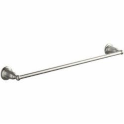 Kohler® Kelston® 13501 Brass Towel Bar, 24 inch, Vibrant Brushed Nickel