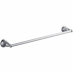 Kohler® Kelston® 13501 Brass Towel Bar, 24 inch, Polished Chrome