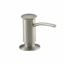 Kohler® 1895CBN Contemporary Design Brass Soap/lotion Dispenser, 16 oz, Vibrant Brushed Nickel